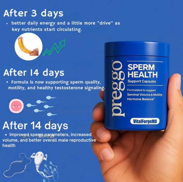 VitalForge Male Fertility Support Capsules