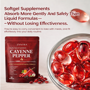 Zyntra® Cayenne Pepper Softgels